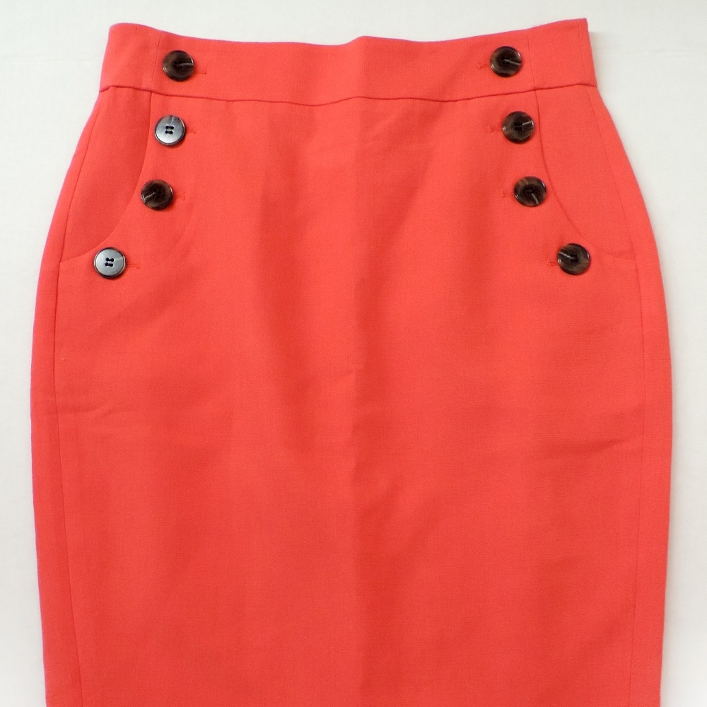 LOFT - Coral Peach Skirt